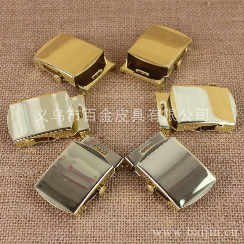 Yuan army buckle 0.8thick，imitation gold，Roll with the tail clip