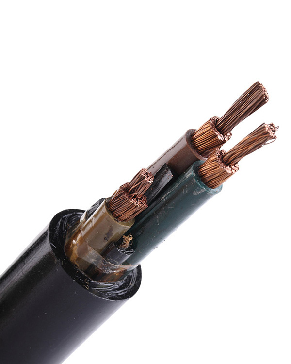rubber sheathed flexible mine cable