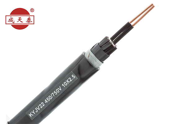 Copper core XLPE insulated PVC sheathed steel tape armored control cable