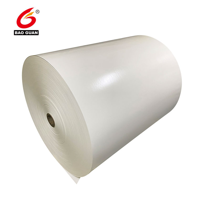 白色离型纸 White PE silicone coated release paper1 (3)