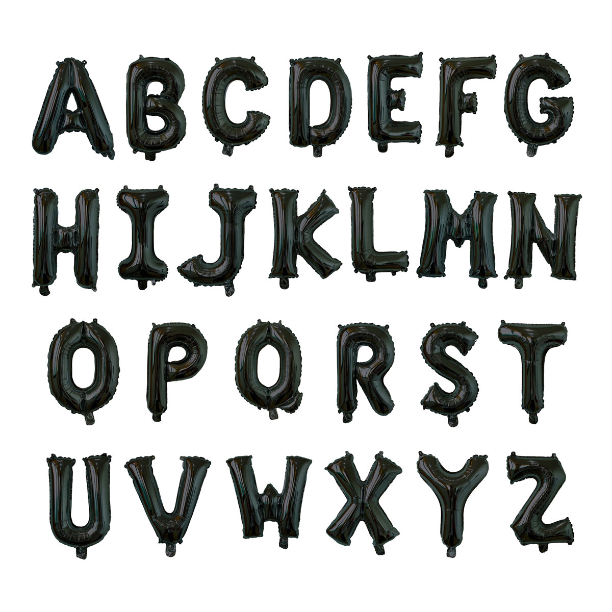 US version of the letter black