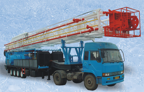 THE ELECTRICAL-DRIVE TRAILER-MOUNTED DRILLING RIG SERIES