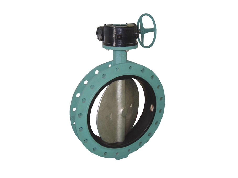 Resilient Seated（Vulcanized Sleeve）-U type butterfly valve -AOBV08