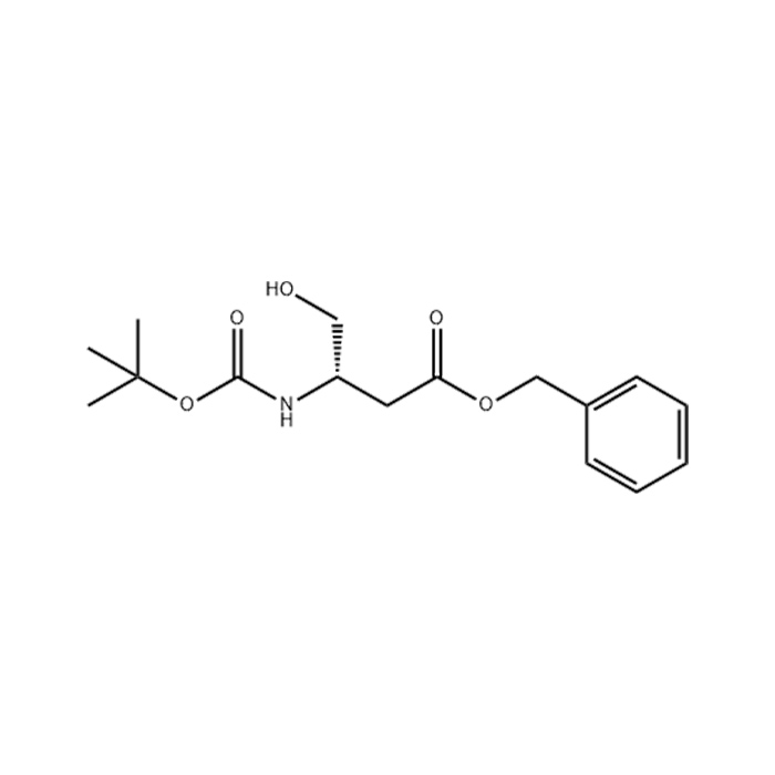Butanoic acid, 3-[[(1,1-dimethylethoxy)carbonyl]amino]-4-hydroxy-,phenylmethyl ester, (3S)-
