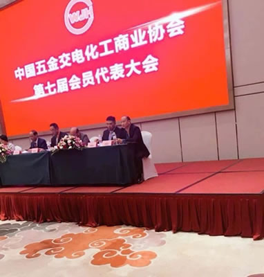 Li Yinsheng, chairman of Willis, was re-elected as vice chairman of China Wujinjiaodian Chemical Business Association