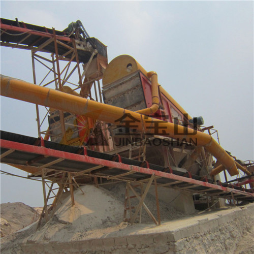 宁夏时产600吨石灰石生产线现场
