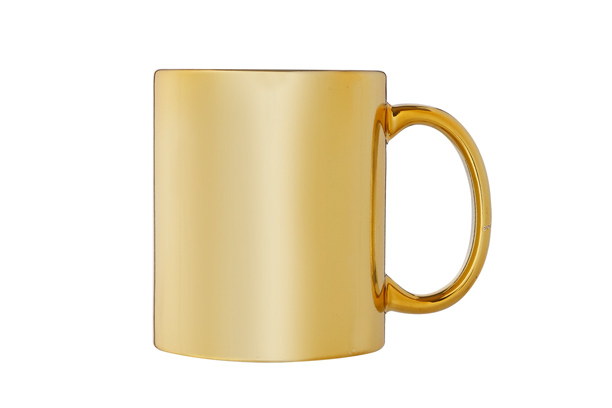 11 oz. Metallic Mug, Gold