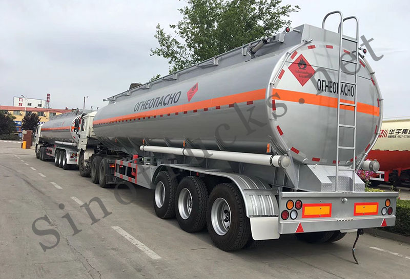 Precautions for driving customized tanker semi-trailer