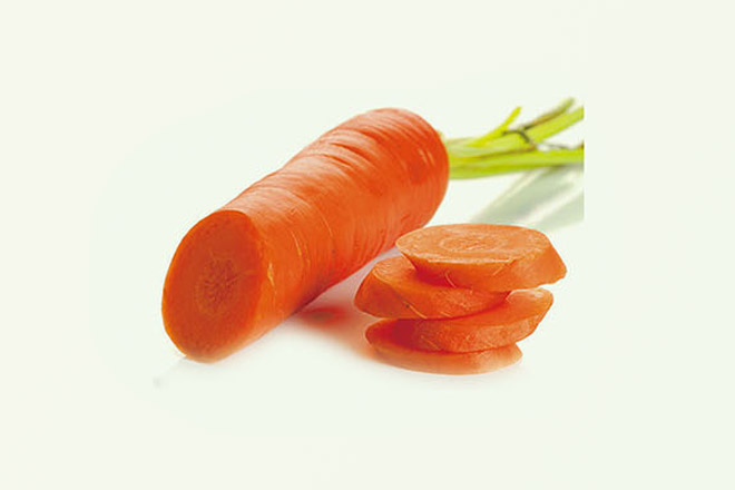 Carrot peeled