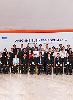南京APEC中小企业论坛会议-彭华20140825