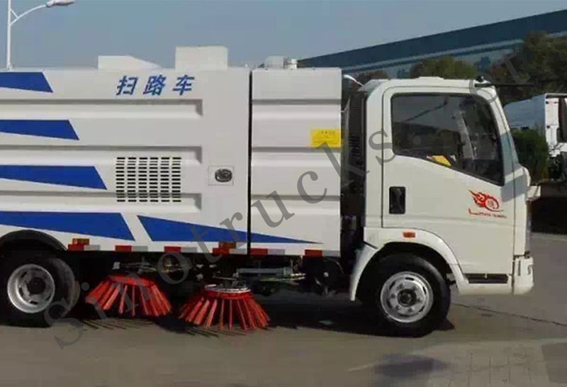 How much does it cost to buy a China road sweeper truck