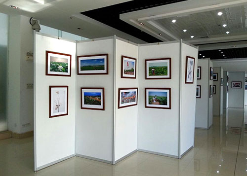 Exhibition board of calligraphy and painting