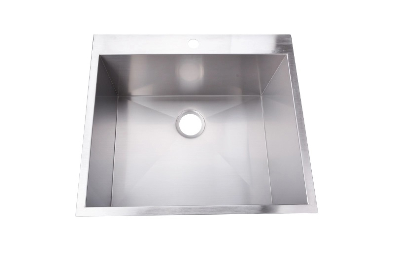 Stainless Steel Handmade Overmount Sink SST-4040