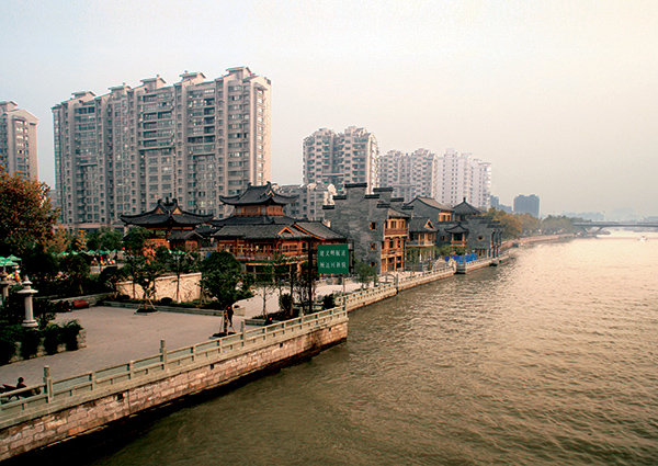 运河杭州段护岸整治工程