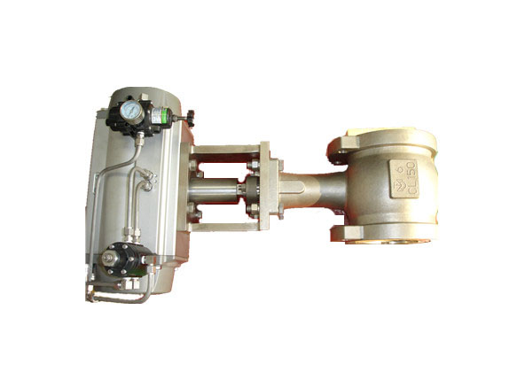 Eccentric rotary regulating valve