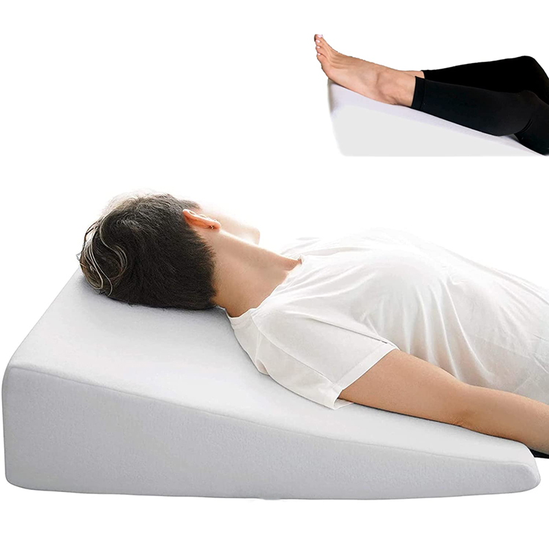 Bed wedge support pillow comfort rest systems elevating legs reading pillow
