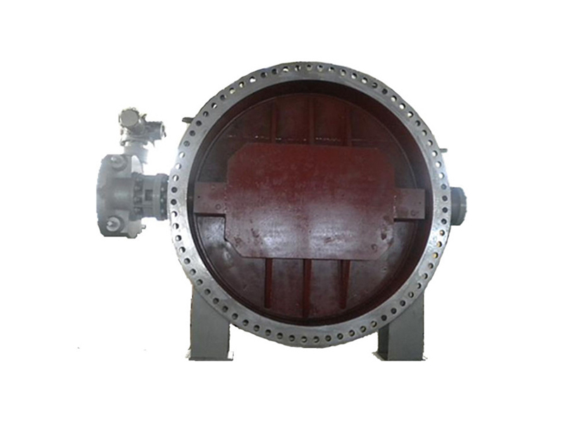 Water pump steam turbine exhaust valve (small turbine exhaust valve)