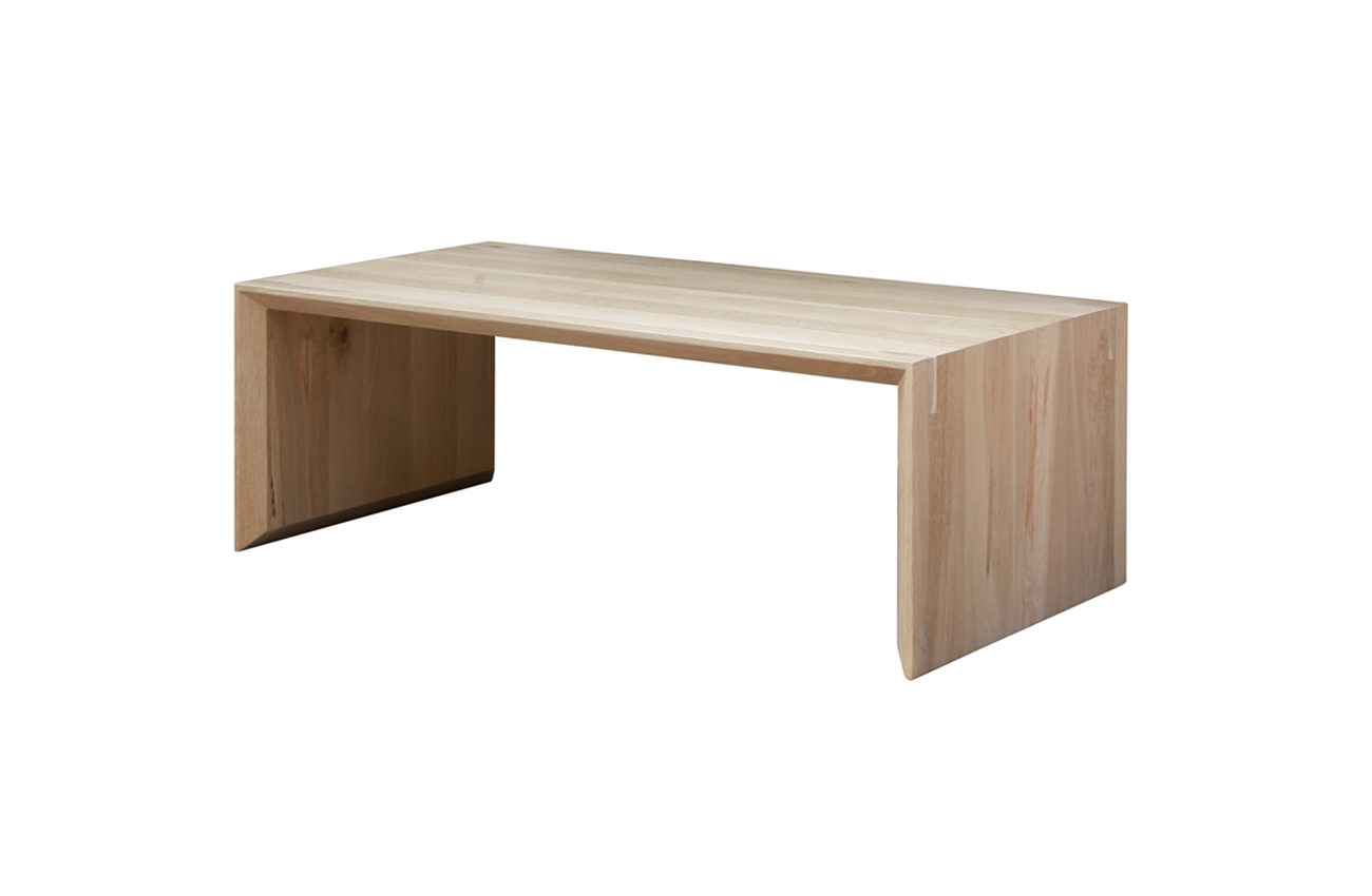 TF505Solid oak wood coffee table with orginal wood color-TF505