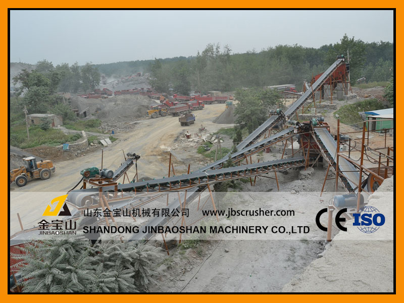 JBS 180tph Marble Crushing Plant in China