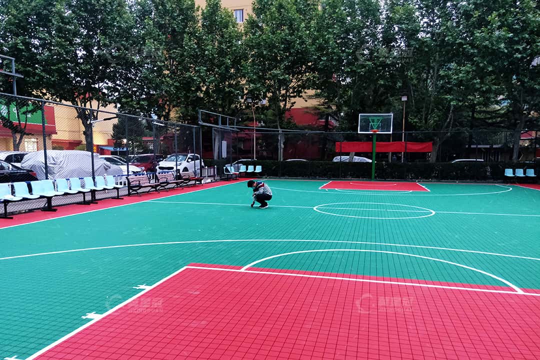北京塔院干休所社区篮球场