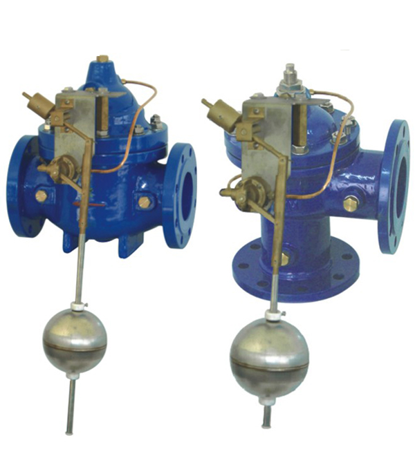 GL100D straight through and angle constant level valve