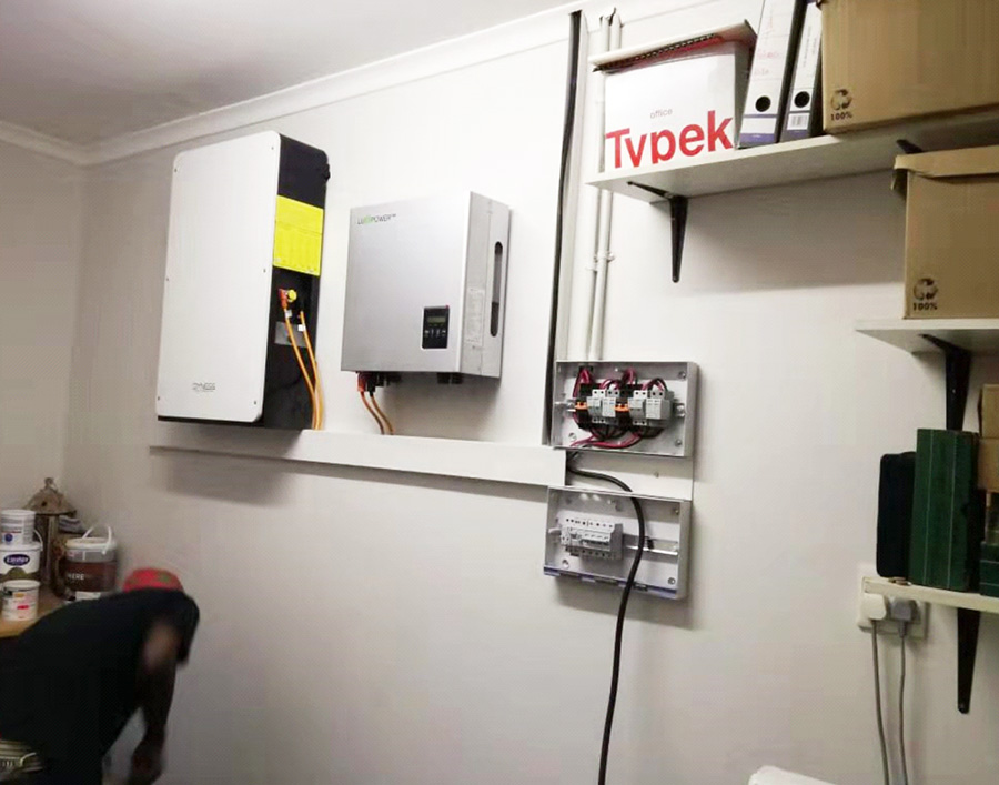 4.8kwh energy system installed in Johannesburg South Africa