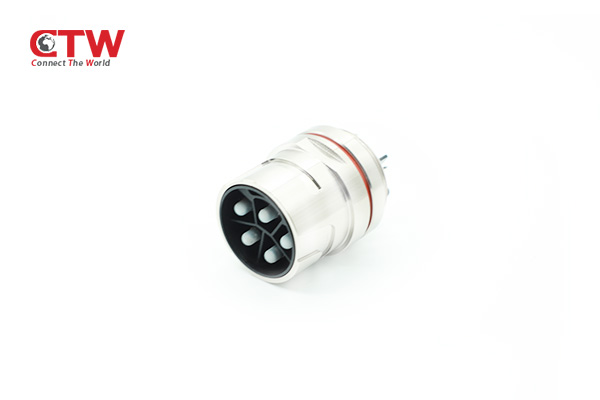customized 5 power pin and 4 sing Signal high current connector