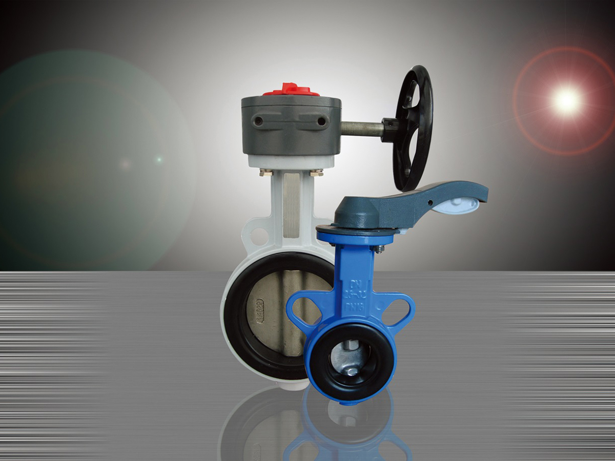 Resilient Seated（Soft Sleeve）- Aluminum body-Wafer type butterfly valve -AOBV06