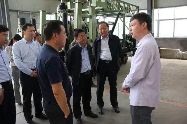 Wang Yumin came to our county to investigate enterprise talent work